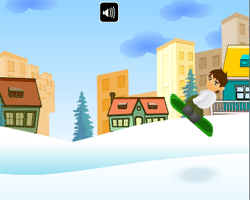 play Ben 10 Snowboard