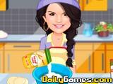 play Selena Gomez Cooking Cookies