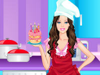 play Chef Barbie Dress Up