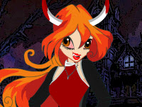 play Winx Halloween Style