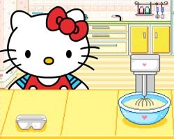 play Hello Kitty Making Cake