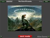 play Dinosaurs Vs Aliens Jigsaw