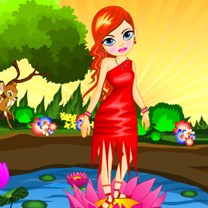 play Lotus Girl Dressup