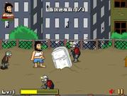 play Hobo Vs Zombies