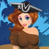 Caribbean Pirate Girl Makeover