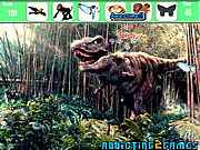 play The Forest Dinosaur Hidden Object