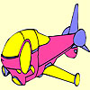play Big Pink Helicopter Coloring