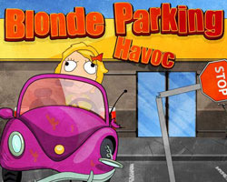 play Blonde Parking Havoc