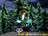 play Ben 10 Halloween Bike