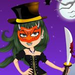 play Halloween Girl Dress Up