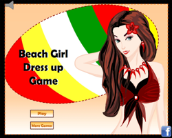 play Jessica On The Beach Dress Up