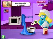 play Smurfette Cake