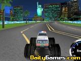 play 3D Police Monster Trucks