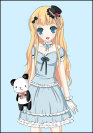 play Cute Manga Dressup
