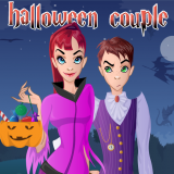 Halloween Couple. Dress Up