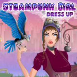 play Steampunk Girl. Dress Up