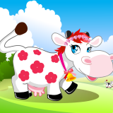play Happy Cow Farm Dress Up