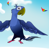 Rio, The Flying Macaw