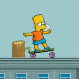 Bart On Skate