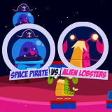 play Space Pirate Vs Alien Lobsters