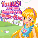 play Stella'S Facial Makeover Winx Club