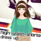 play High Waist Shorts Dress Up