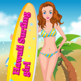 play Hawaii Surfing Girl