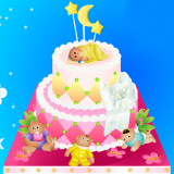 play Baby Shower Cake