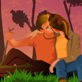 play Camp Fire Kiss