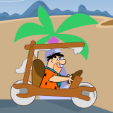 play The Flintstones Race