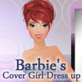 play Barbie'S Cover Girl Dress Up