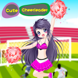 play Cute Cheerleader Dress Up