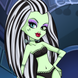 play Monster High Frankie Stein: Hairstyle