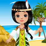 play Native American Doll