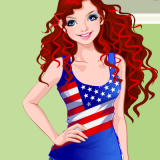 play Flag Day Girl