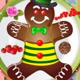 Cute Gingerbread Man