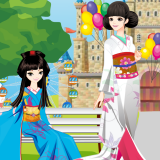 play Girls Kimono Show Makeover