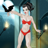 play Vampire Lady Dress Up