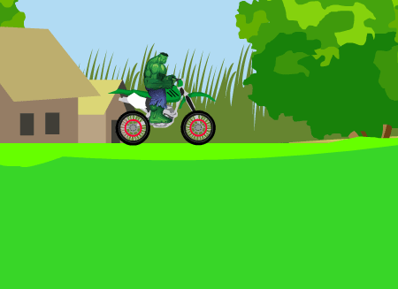play Hulk Bike