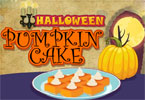 play Halloween Pumpkin Cake