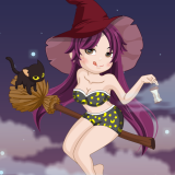 play Beautiful Witch Dress Up