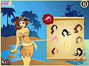 Caribbean Pirate Girl Makeover