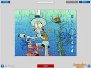 play Squidward Tentacles Jigsaw