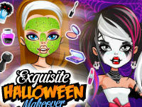 play Exquisite Halloween Makeover