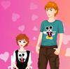 play Cute Cartoon Couple