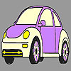 play Purple Old Model Car Coloring