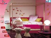 play Pink Living Room Hidden Obect