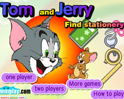 play Tom And Jerry Find Stationery