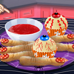 play Saras Cooking Class Spooky Snacks