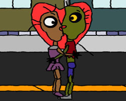 Zombies Kissing